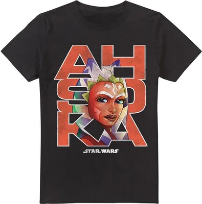Produktbild von Ahsoka - T-Shirt für Herren TV3385 (3XL) (Schwarz)
