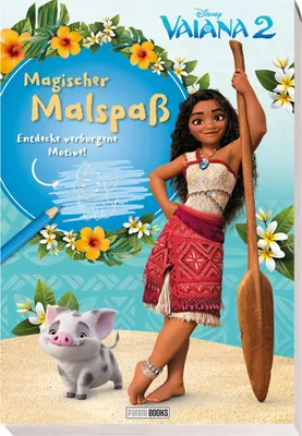 Produktbild von Disney Vaiana 2: Magischer Malspaß - Entdecke verborgene Motive!