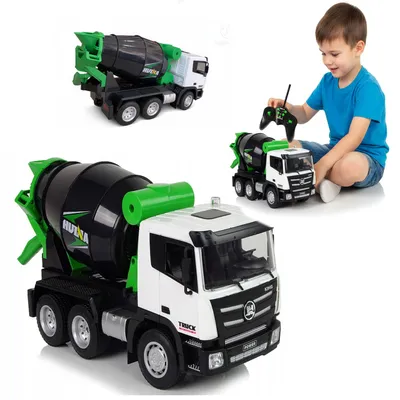 Obrázek produktu pro Lebula míchačka na beton dálkově ovládaná 1:18 nákladní auto tahač