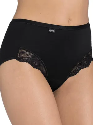 Zdjęcie produktu dla Triumph Sloggi Romance Maxi Panties Kolor: Czarny, Rozmiar: 52