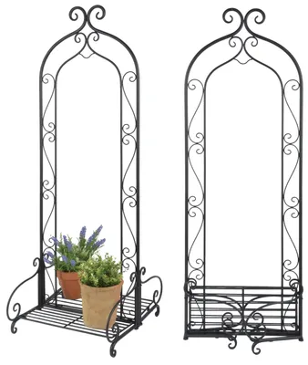 Produktbild von Esschert Design Pflanzständer faltbar; BPH95; 44,0x45,9x132,6 cm
