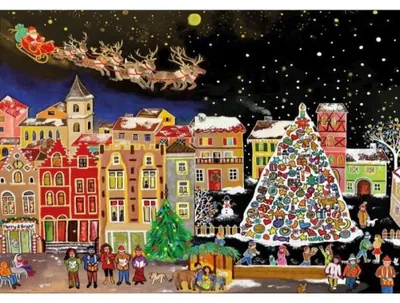 Zdjęcie produktu dla MAGNOLIA Puzzle świąteczne 1000 elementów