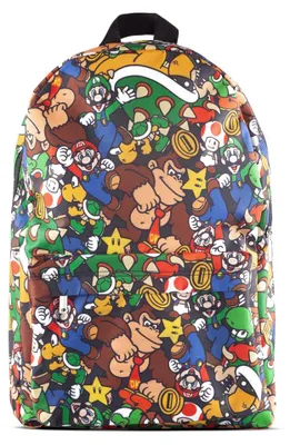Immagine prodotto di Zaino Nintendo con personaggi di Super Mario