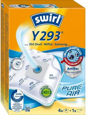 Zdjęcie produktu dla Swirl 197682, Worek na kurz, Biały, 231 mm, 72 mm, 166 mm, 255 g