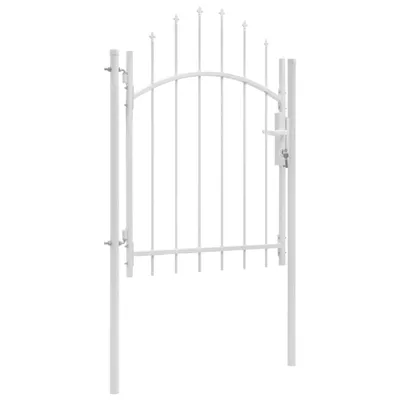 Produktbild von vidaXL Gartentor Woerden Stahl 1x1,5 m Weiß