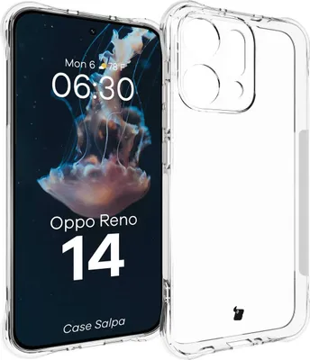 Produktbild von Flexible Handyhülle für Oppo Reno 14, Bizon Case Salpa, Transparent