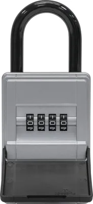Zdjęcie produktu dla ABUS Mini KeyGarage 737, Metal, Plastik, Cynk, Szary, Zamek szyfrowy, 95 x 62 x 38 mm, 484 g, Blister