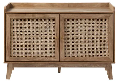 Immagine prodotto di Calicosy - Credenza in rattan a 2 ante L110 cm - PALMO
