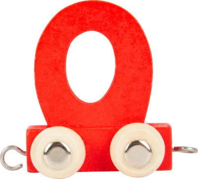Produktbild von Buchstabenzug bunt O