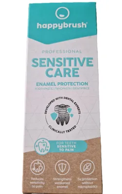 Produktbild von Zahncreme - Zahnpasta -Happybrush Professional Sensitive Care Enamel Protection