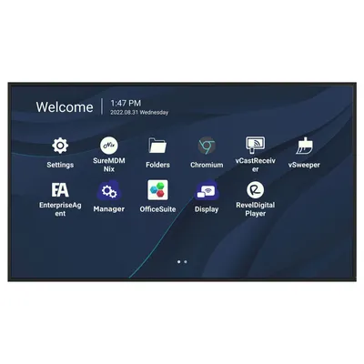 Produktbild von ViewSonic ViewBoard LED large format display 86IN 3840x2160 450 nits Android 11 24/7 USB-C - Flachbildschirm (TFT/LCD)