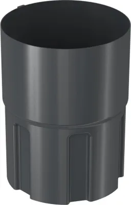 Produktbild von BRYZA Fallrohrverbinder verzinkt Ø 90 mm, Anthrazit RAL 7021
