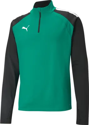 Produktbild von Puma teamLIGA 1/4 Zip Top PEPPER GREEN-PUMA BLACK XL