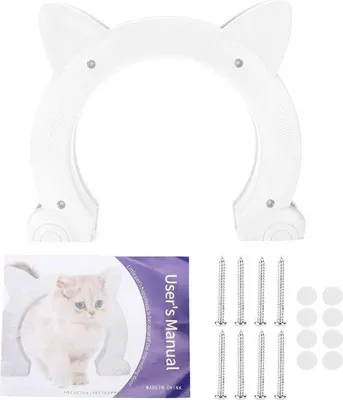 Obrázok produktu pre Vnútorné dvierka pre mačky, tunel a dvierka pre zvieratá, univerzálne