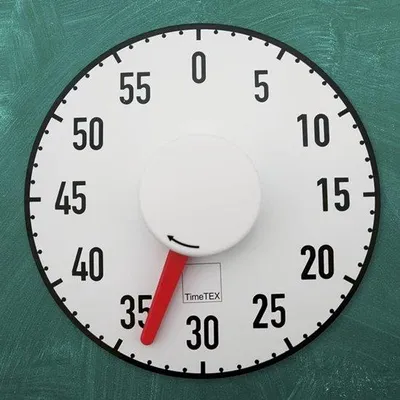Immagine prodotto di Orologio magnetico automatico - lancette rosse - senza batterie - diametro 19 cm