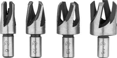 Produktbild von PARKSIDE® Spezialbohrerset PSB 6 A1 (Holzdübel und Zapfenbohrer)
