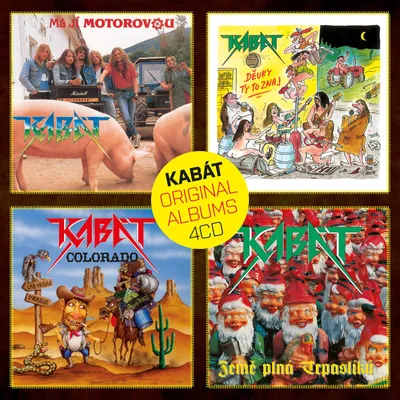 Immagine prodotto di Kabát - Album originali 4CD Vol.1 (4 CD)