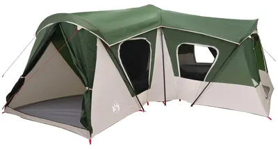 Zdjęcie produktu dla Namiot rodzinny vidaXL, zielony, 610 x 610 x 210 cm