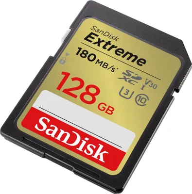 Obrázok produktu pre SanDisk Extreme SDXC 128GB UHS-I C10 U3 V30