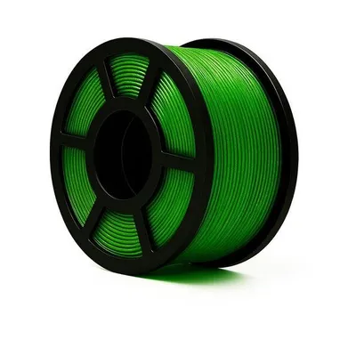 Produktbild von 3D-Drucker Filament PETG Grün Metallic RAL6001 – 1 kg Spule in 1,75 mm