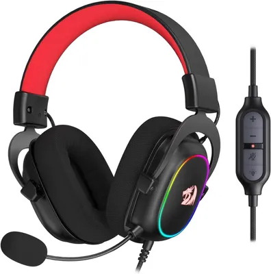 Produktbild von REDRAGON H510 Zeus-X RGB, Kabelgebunden, 50 - 20000 Hz, Schwarz