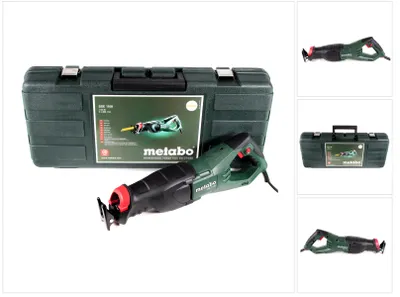 Image de Metabo Scie sabre SSE 1100 (606177500) + Coffret de transport