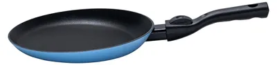 Palathampan 25 cm, Antihaft, abnehmbarer Griff, Induktion, blau