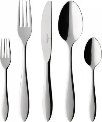 Image de Ménagère Arthur Inox 30 Pièces Acier Inoxydable 18/10, Design Intemporel Villeroy & Boch - Villeroy Et Boch