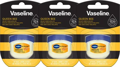 Produktbild von Vaseline Lip Therapy 7G Queen Bee | Pflegender Lippenbalsam für optimale Feuchtigkeit mit Honig |  (Queen Bee (3er Pack))
