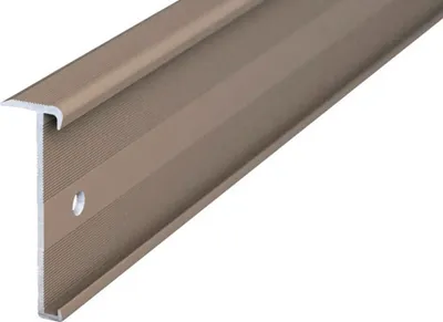 Produktbild von Prinz Treppenkantenprofil Alu edelstahl matt 44,6 mm x 3 m