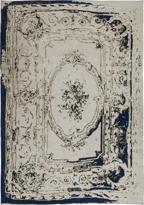 Produktbild von Sitar 740 Grau / Blau 160cm x 230cm