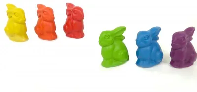 Produktbild von ökoNorm Wachsmalhase in 6 Farben | Set 1