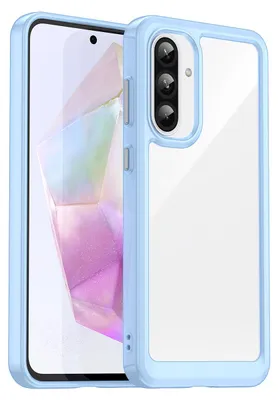 Obrázek produktu pro Etui Outer Space Case Do Samsung Galaxy A26 Pokrowiec Z Elastyczną Ramką - Niebieskie