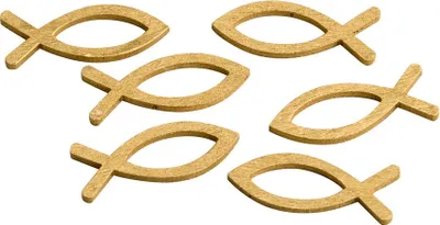 Produktbild von 8 Streuteile Fisch gold