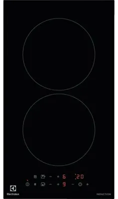 Produktbild von Electrolux LIT30231C, Schwarz, Integriert, 29 cm, Zonen-Induktionskochfeld, Gehärtetes Glas, 2 Zone(n)
