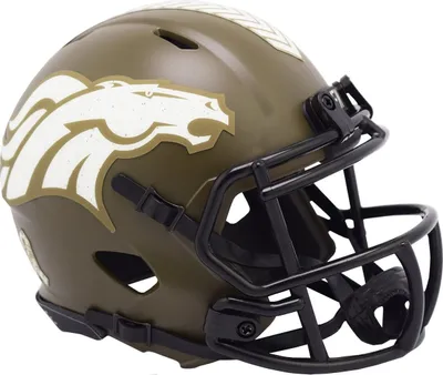 Produktbild von Riddell Speed Mini Football Helm SALUTE Denver Broncos