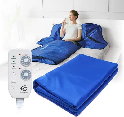 Obrázek produktu pro Infračervená saunová podložka 180 x 220 cm, 2 zóny, dálkové ovládání, přenosná domácí sauna