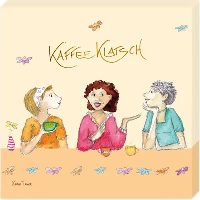 Produktbild von Servietten Cocktailservietten Kaffeeklatsch 20 Stück