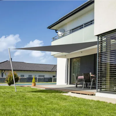 Produktbild von Windhager Sonnensegel Cannes anthrazit 4 x 4 x 4 m