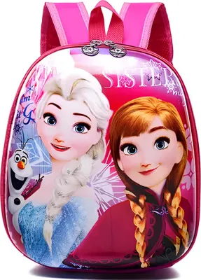 Zdjęcie produktu dla Plecak Frozen, z nadrukiem Elsy z Frozen Kraina Lodu różowy 28x26x10 cm