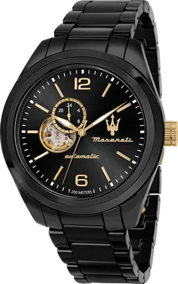 Produktbild von Maserati R8823150001 Traguardo Herrenuhr Automatik 45mm 20ATM