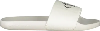 Immagine prodotto di Ciabatta CALVIN KLEIN JEANS a fascia in tessuto mare o piscina articolo YW0YW01835, EUR 37 -  UK 4 - USA 6,5 - CM 23,5, Gomma 100%