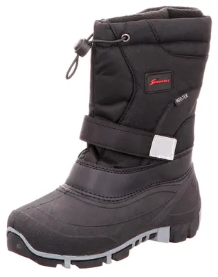Produktbild von Sneakers Jungen-Tex-Allwetterstiefel Warmfutter Schwarz, Farbe:schwarz, EU Größe:40
