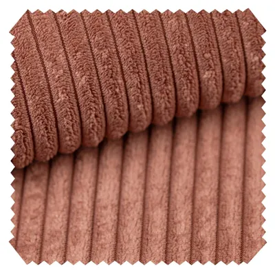 Produktbild von novely® PORTO - Polsterstoff in Breitcord-Optik - Ultraweicher Möbelstoff - Pflegeleichte Meterware 1 lfm - Farbe: 29 Rose