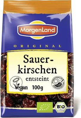 Produktbild von MorgenLand - Sauerkirschen entsteint - 100g