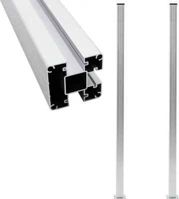 Obrázek produktu pro Plotové sloupky 2 ks hliník 185 cm