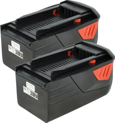 Produktbild von vhbw 2x Akku kompatibel mit Hilti TE6-ALi, TE6-A36, TE 6A, TE6A, TE7A, TE 6-A36 AVR, TE 500-A36, TE30-A36, CPC 36V Werkzeug (6000 mAh, Li-Ion, 36 V)