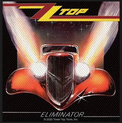 Zdjęcie produktu dla ZZ Top Eliminator Naszywka 100 x 100 mm