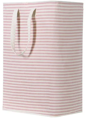 Produktbild von Wäschekorb - Faltbarer Wäschesammler mit Griffen - Rosa