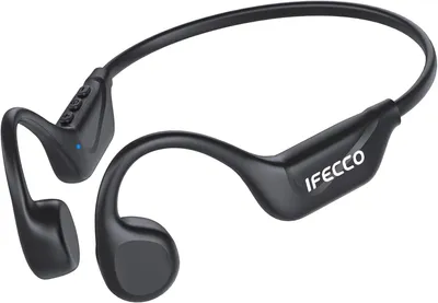 Produktbild von Knochenschall Kopfhörer Bluetooth5.4 Open Ear Bone Conduction Headphones Kabellos,IPX5 wasserdichte Schweißfeste Knochenschall Headset,Sport Kopfhörer